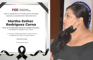 Asesinan a la jefa antisecuestros de Colima