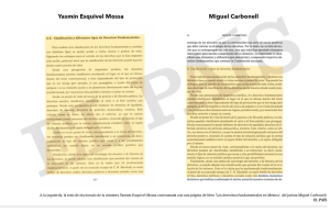 Ministra Esquivel plagió en su tesis de doctorado, revela diario El País