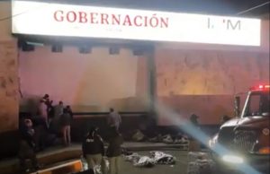Incendio en centro del INM deja 39 migrantes muertos; FGR abre indagatoria