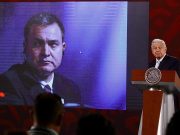 Tras el juicio, AMLO ha mencionado en más de 160 ocasiones a García Luna para criticar al INE, a medios y jueces