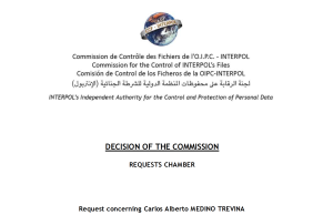 INTERPOL cancela ficha roja vs Carlos Treviño; ve irregularidades y violaciones a derechos humanos