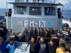 Detienen a seis mexicanos en El Salvador que buscaban traficar más de mil 500 kilos de cocaína