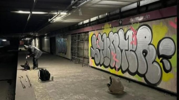 La criminalización del grafiti y vandalismo en el transporte público