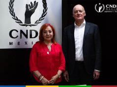 CNDH reafirma que es parte del Estado Rosario Piedra Ibarra en reunión con representantes de Los Países Bajos