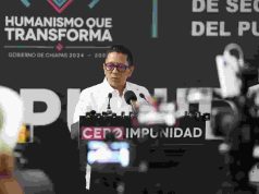 Detienen a custodios de prisión “El Amate” por pornografía infantil El fiscal general de Chiapas, Jorge Luis Llaven Abarca, en conferencia sobre el caso El Amate.