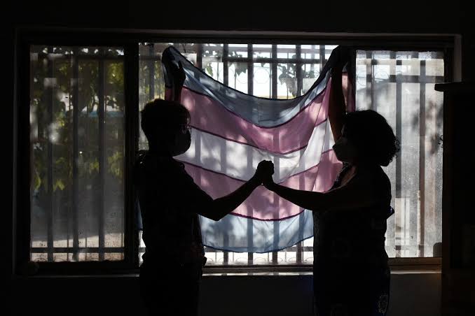 Crímenes de odio contra personas LGBT+ en México: entre la impunidad y el vacío legal Personas con una bandera trans