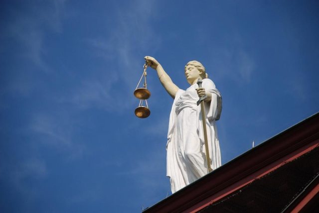 La diosa de la justicia