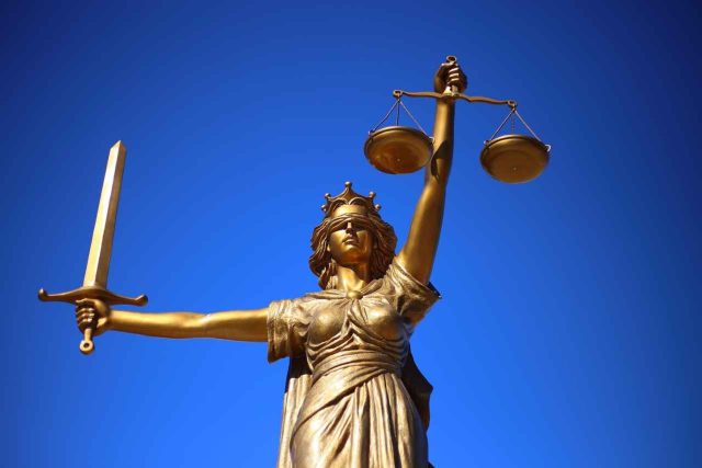 La diosa de la justicia